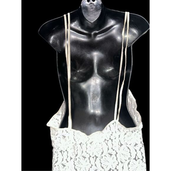 Beautiful Vintage Kathy Ireland Lacey Slip Dress  Intimates Women's Size large c - Picture 3 of 11